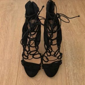 Schultz Fiorenza Lace-Up Heel - USED 8.5